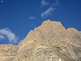 19 Moon Over The Steep Walls Of The Rocky Wall On The Way From Jhunam To Kyang On The Trek To Phu